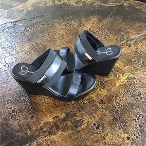 Jessica Simpson wedges